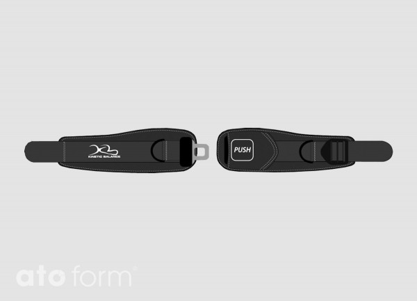 Kinetic Balance Hüftgurt mit mittigem Verschluss, beidseitig verstellbar