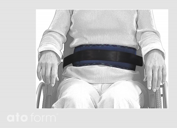 Gepolsterter Beckengurt