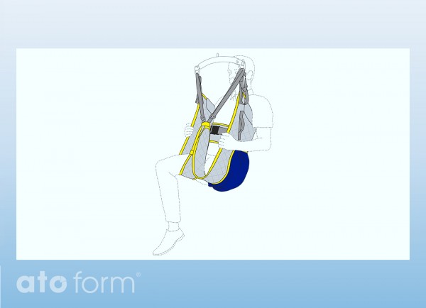 Tragegurt für Beinamp. Pocket Sling beidseitg