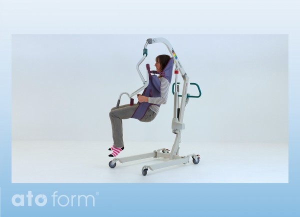 Toilettentuch High Easy, Polyester Netz, gep. Beinschlaufen, Clip-Aufhängung