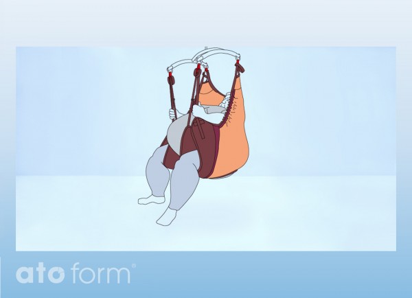 Bariatric Silva Supreme Deluxe Tragetuch mit kurzen Abnähern