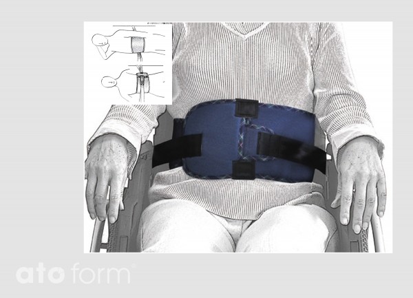 Gepolsterter Sicherheits-Beckengurt