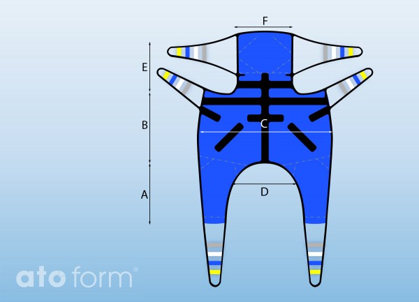 Universal Tragetuch gepolstert mit Kopfstütze