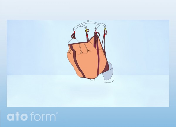 Bariatric Silva Supreme General Purpose Tragetuch mit kurzen Abnähern