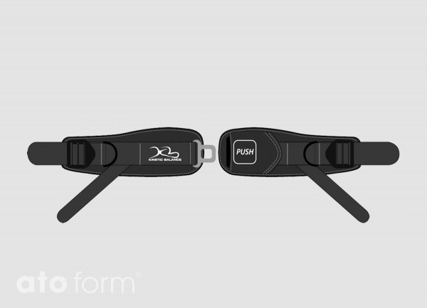 Kinetic Balance 4-Punkt-Hüftgurt mit mittigem Verschluss beidseitig verstellbar