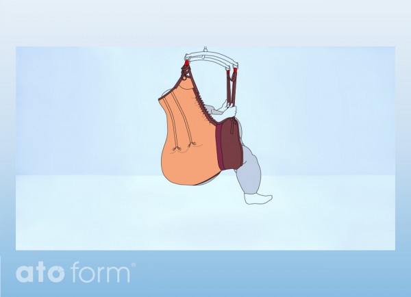 Bariatric Silva Supreme Deluxe Tragetuch mit langen Abnähern