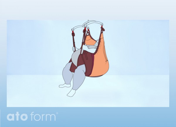 Bariatric Silva Supreme Deluxe Tragetuch mit langen Abnähern