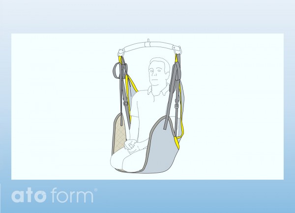 Silva Hängematte für Beinamputierte mit Hygieneausschnitt