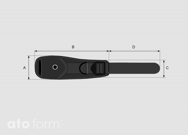 Kinetic Balance 4-Punkt-Hüftgurt mit mittigem Verschluss beidseitig verstellbar
