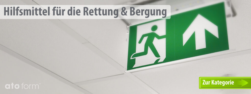 Hilfsmittel für die Rettung und Bergung, Evakuierungshilfen