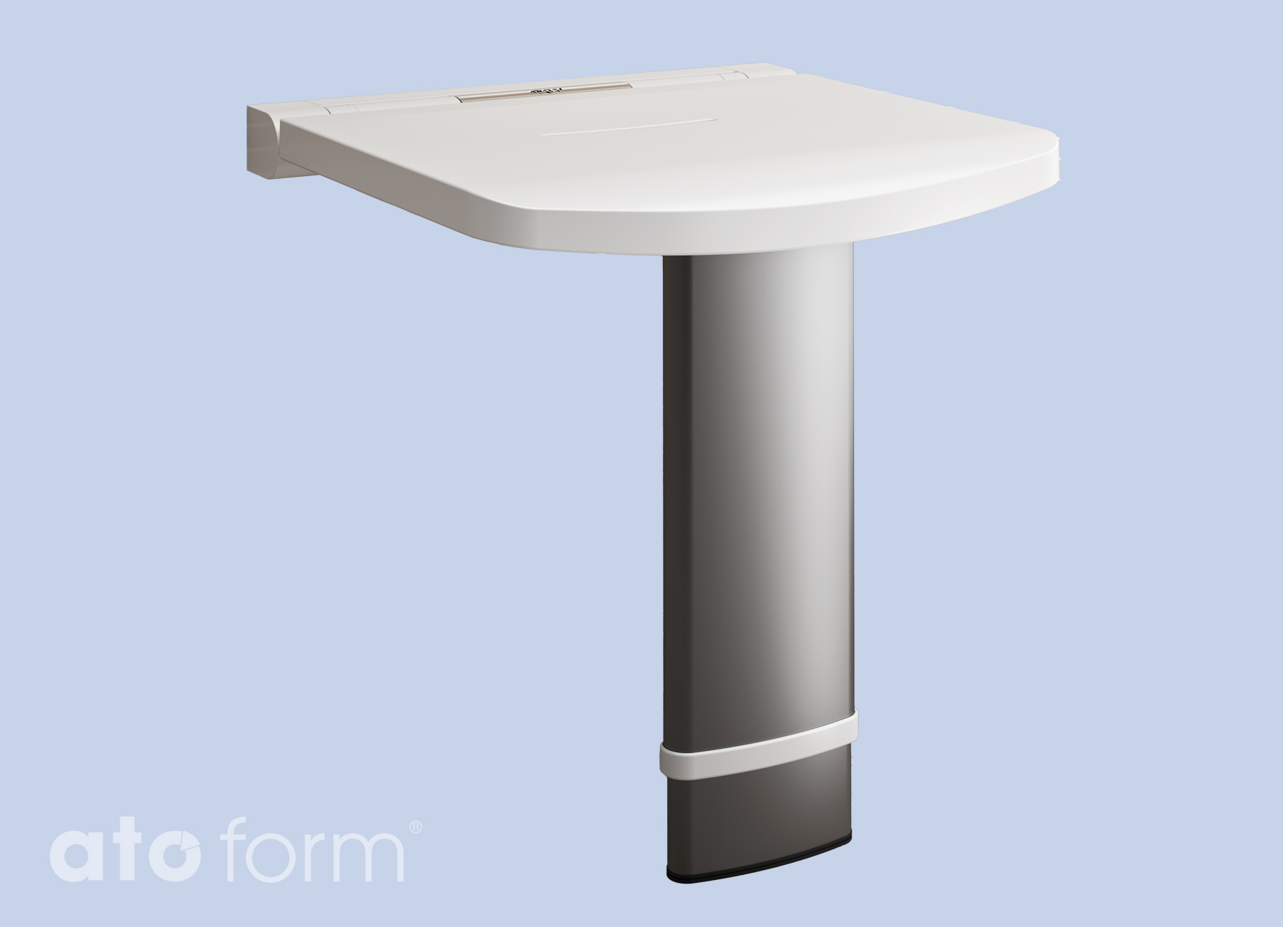 Duschklappsitz Onyx, flexible Montagehöhe