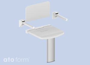 Rücken- und Armlehnen für Onyx Duschstuhl mit Standfuß