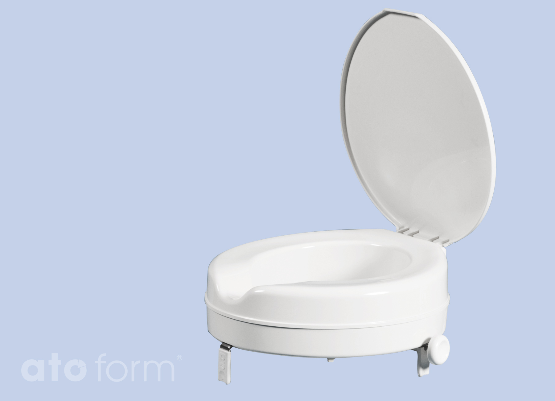 Derby Deluxe Toilettensitzerhöhung mit Deckel