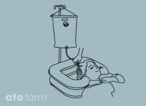 LAGOON Haarwaschbecken mit Dusche