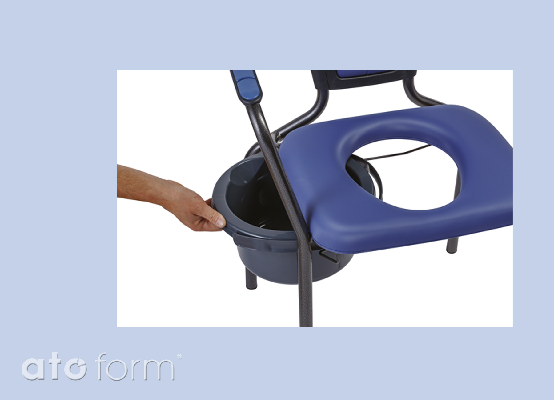 NEW OPEN Toilettenstuhl Standardsitzplatte