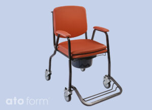 Confort Toilettenrollstuhl Volle Sitzplatte