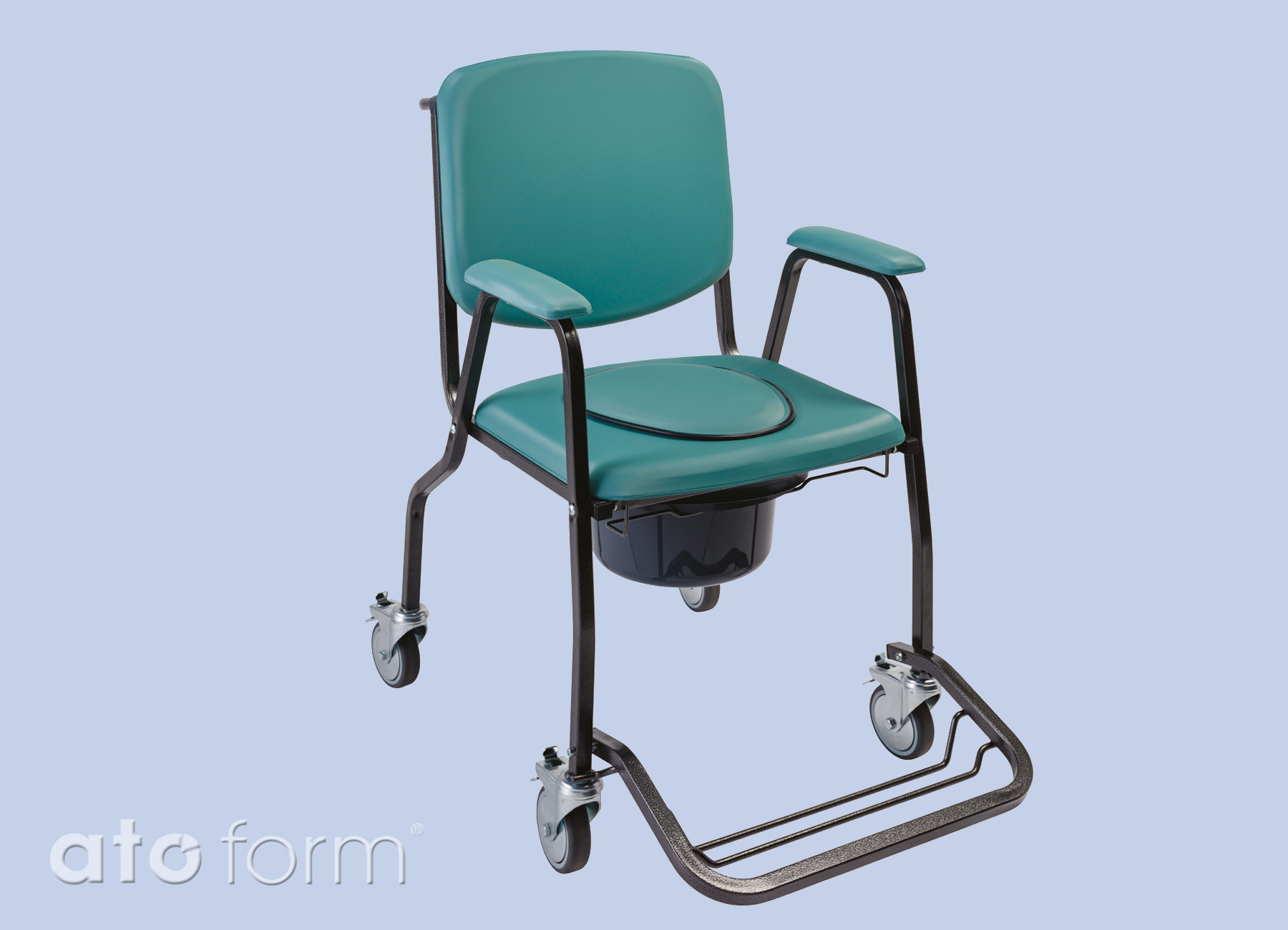 Confort Toilettenrollstuhl Standardsitzplatte