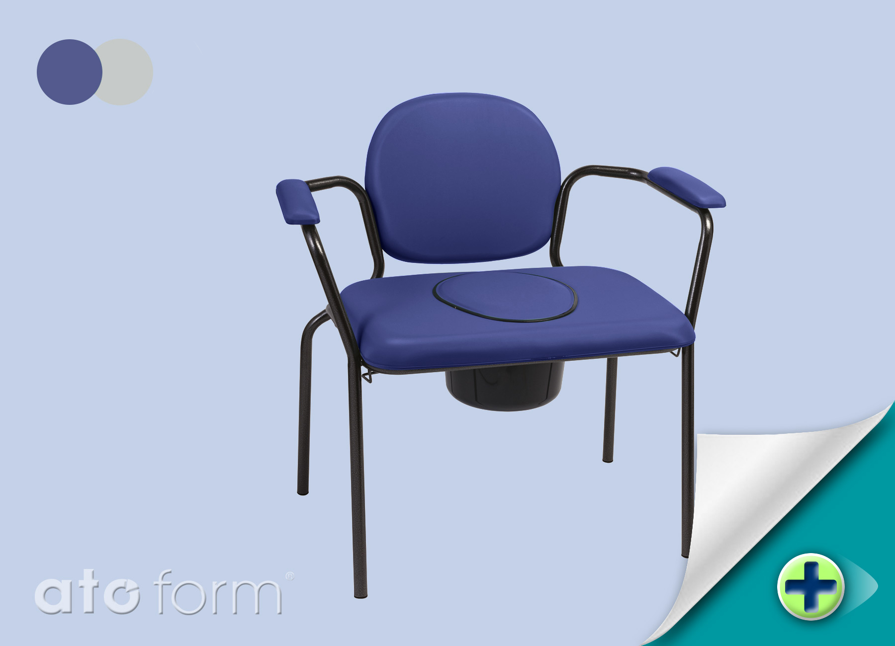 Best Up XXL Toilettenstuhl Standardsitzplatte