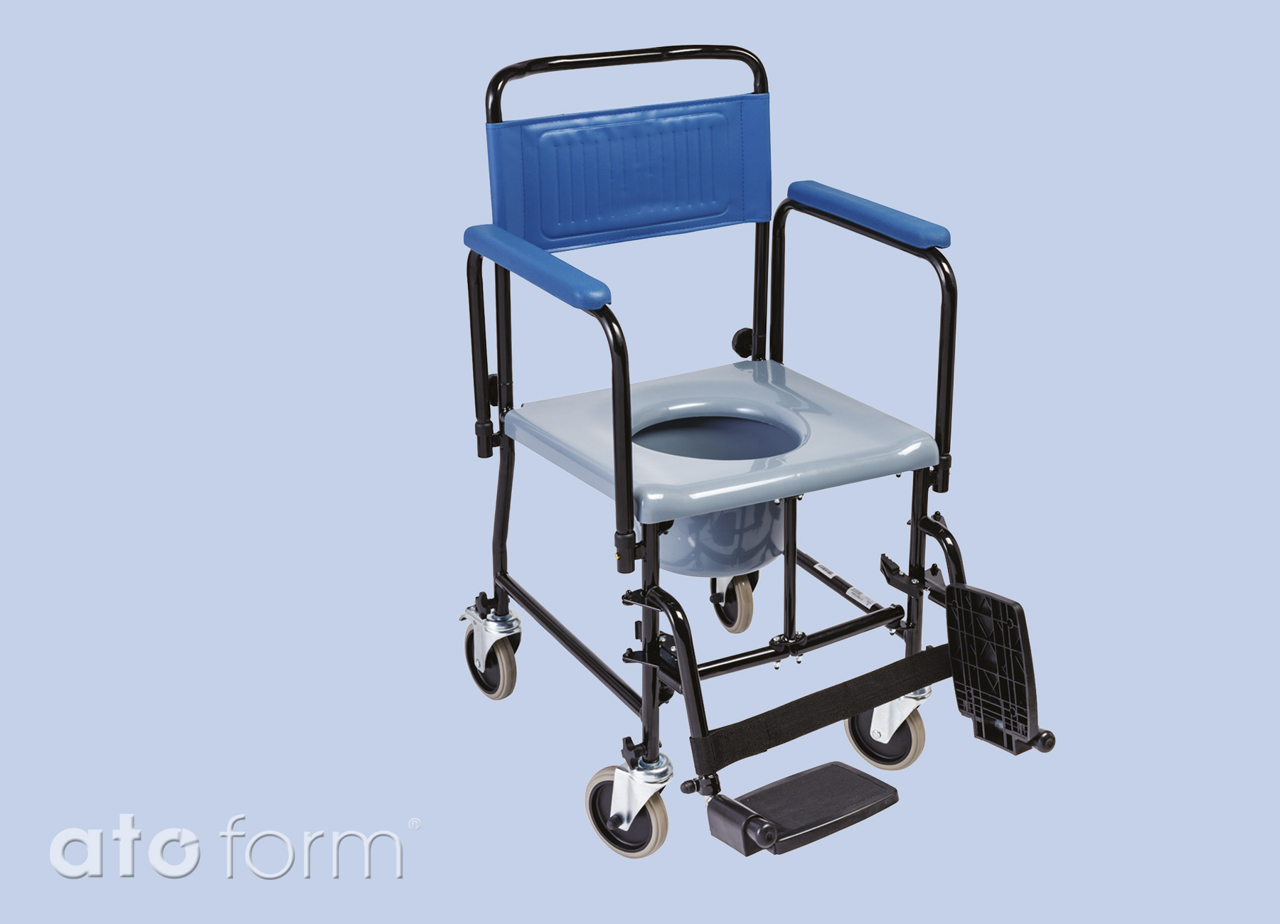 Mobilis Plus Toilettenrollstuhl faltbar