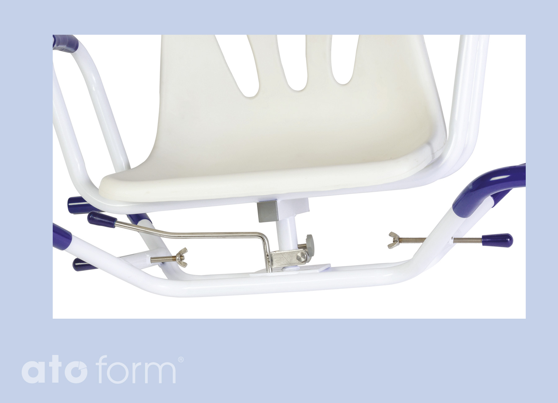 Stainless Steel – drehbarer Badewannensitz