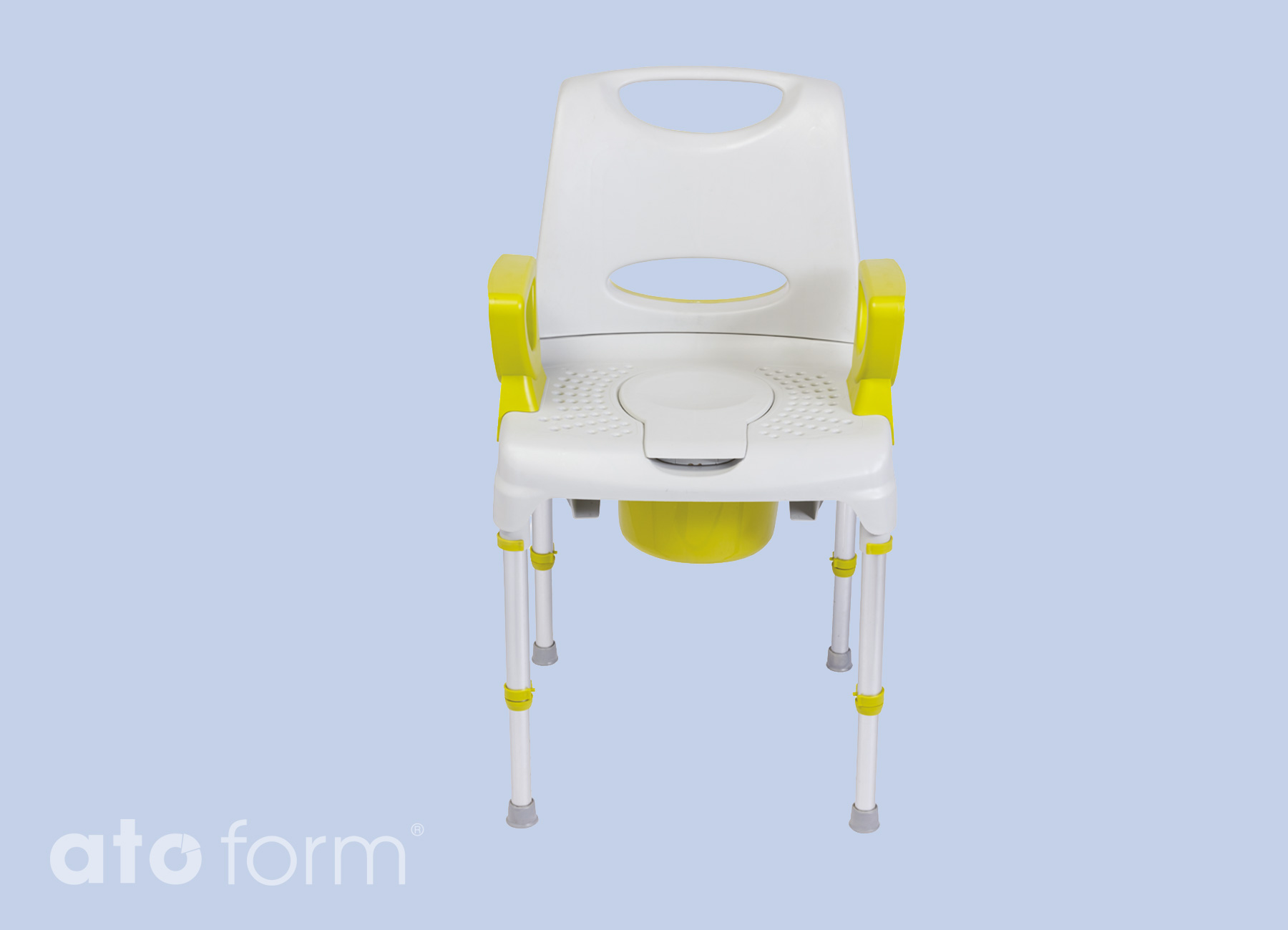 AQ-Tica Dusch- & Toilettenstuhl Confort - Anis