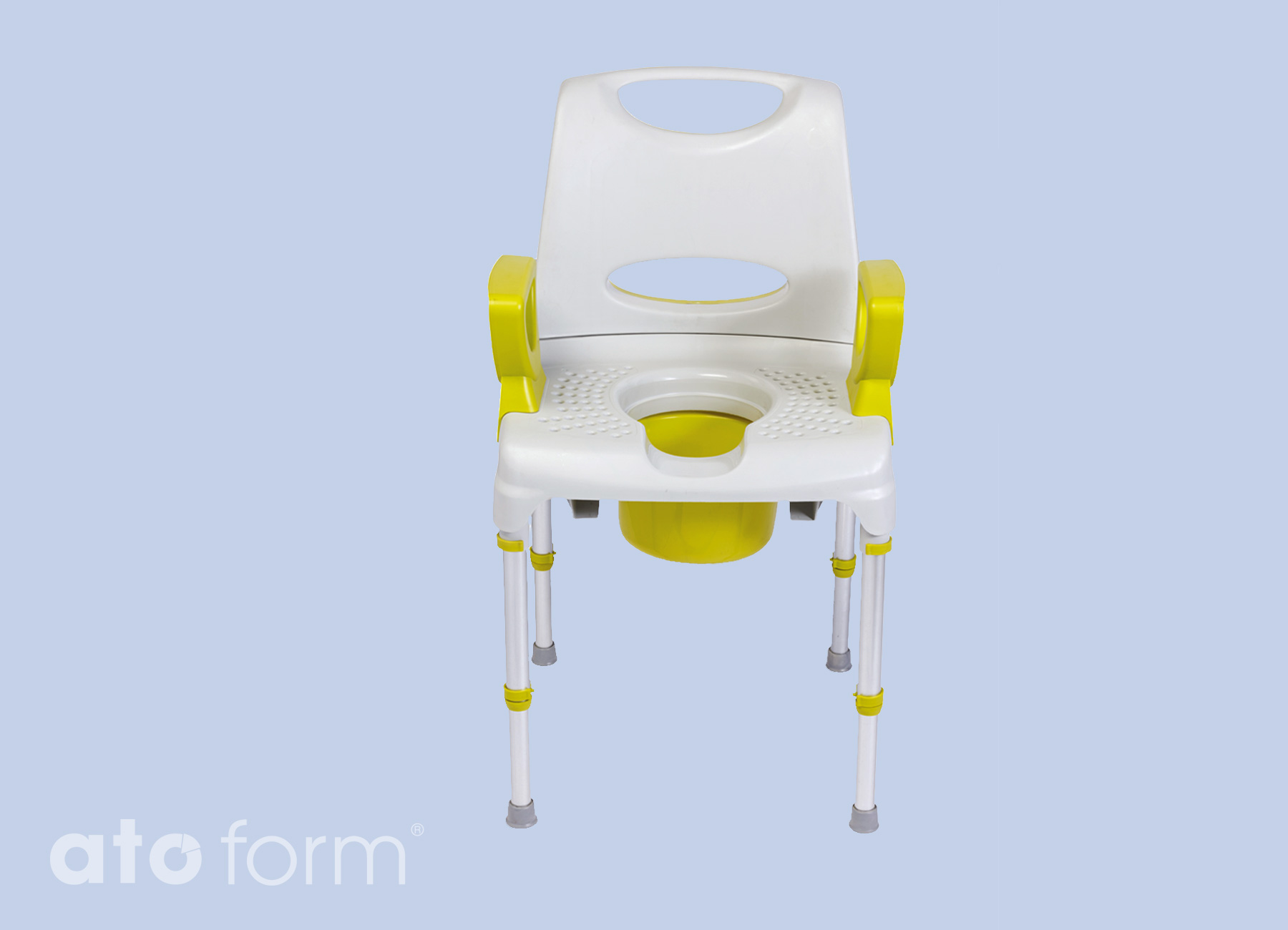 AQ-Tica Dusch- & Toilettenstuhl Confort - Anis