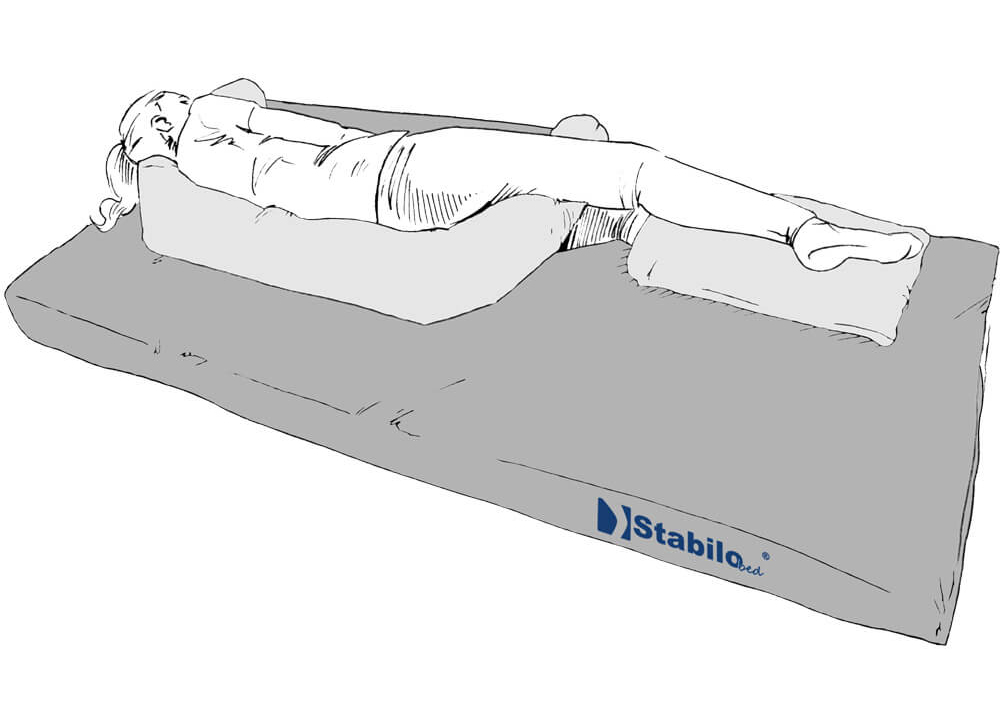 Anwendung selbsthaftender Matratzenbezug