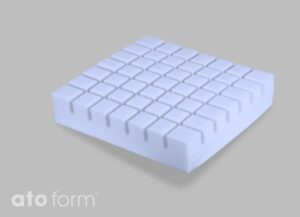 Waffel-Sitzkissen Anti-Rutsch Bezug