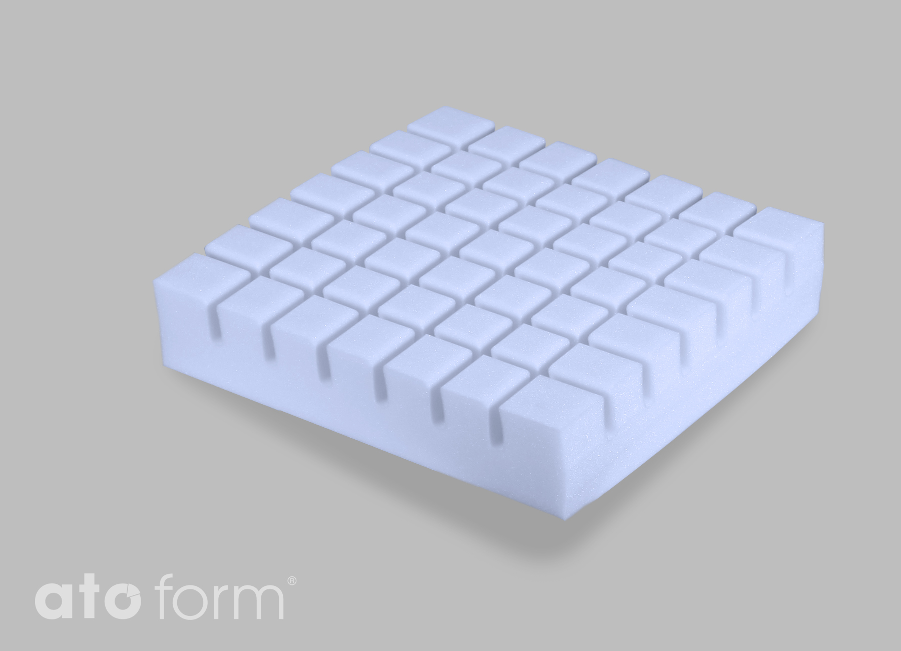 Waffel-Sitzkissen Anti-Rutsch Bezug