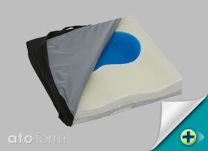 Gel Air 2D Sitzkissen mit PU-Bezug