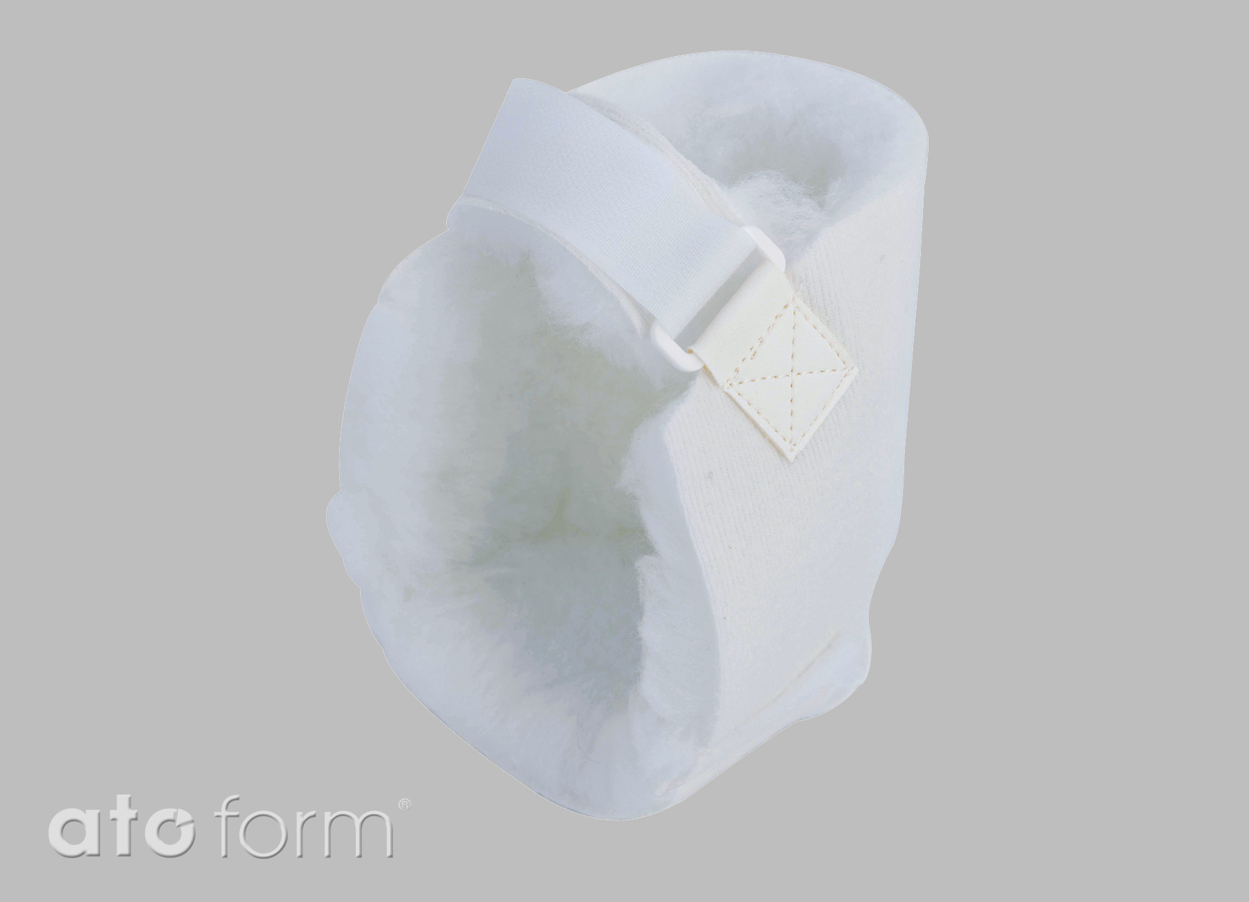 Fersenschutz aus Polyesterfasern