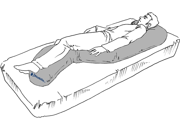 Anwendung Lateral Positionierungskissen