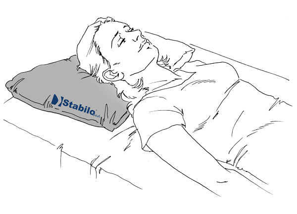 Anwendung StabiloBed Universalkissen