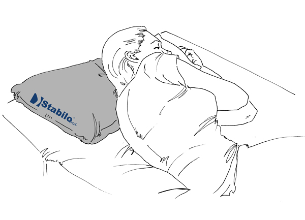 Anwendung StabiloBed Universalkissen