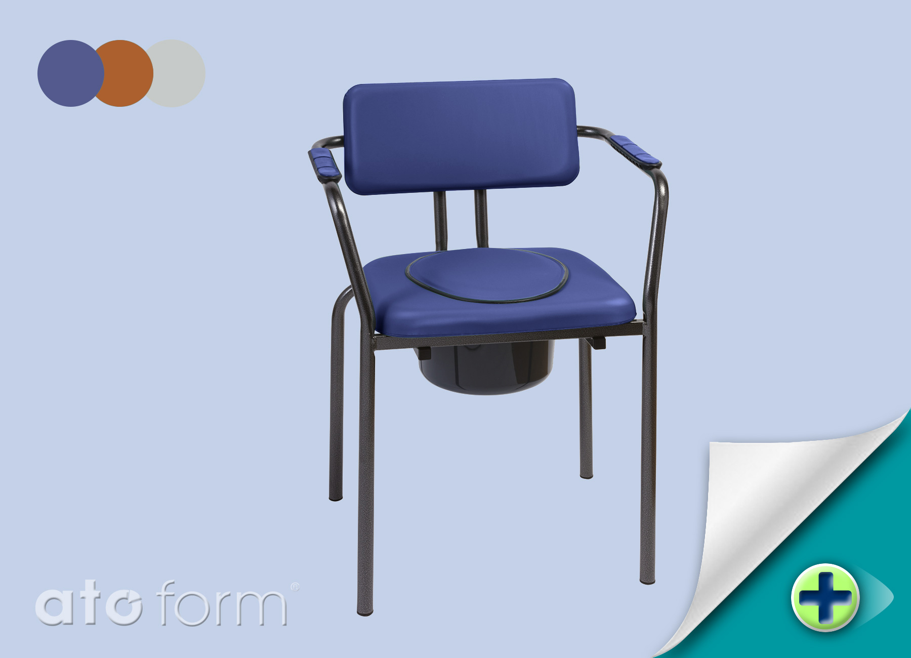 New Club Toilettenstuhl Standardsitzplatte