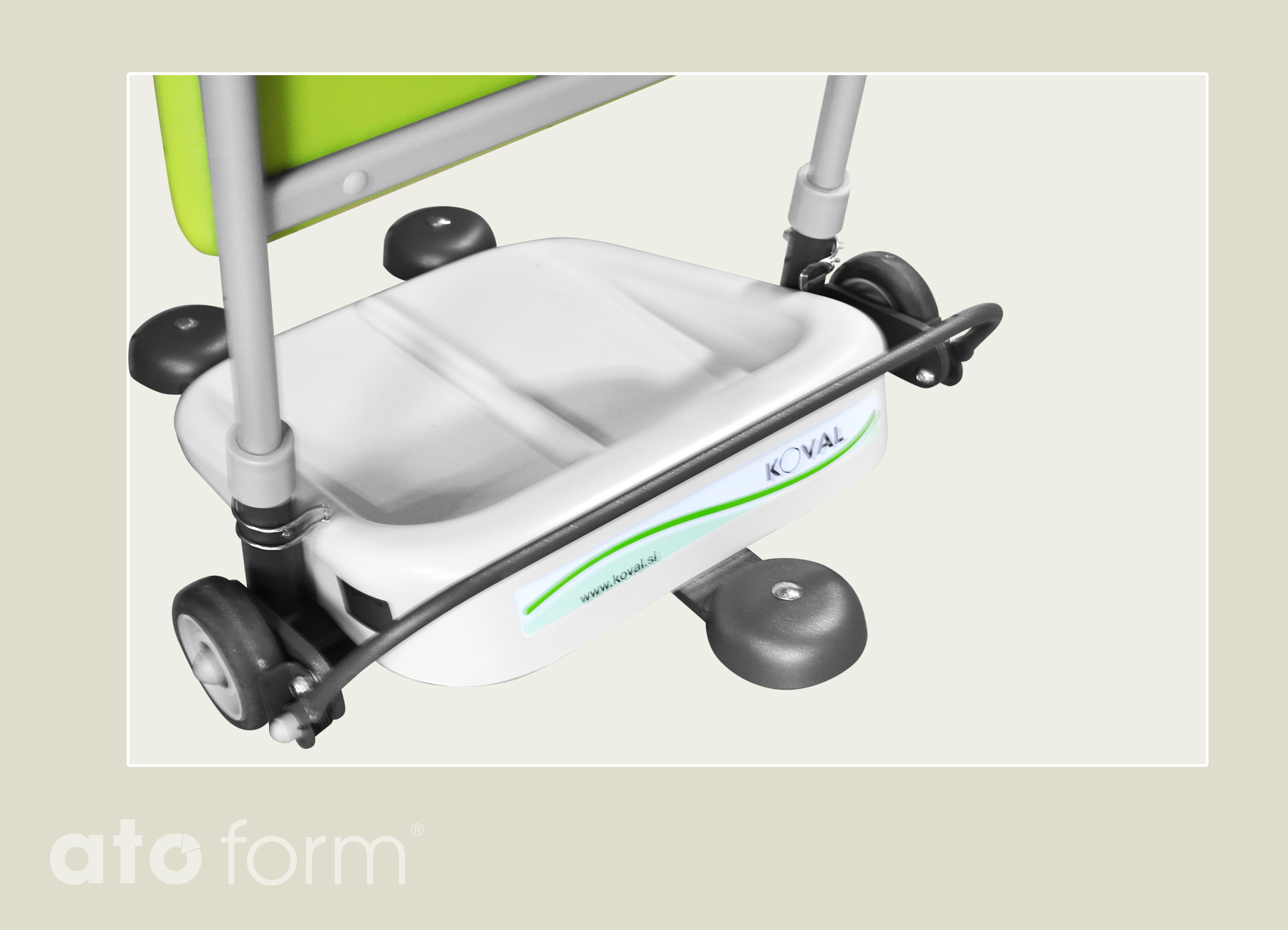 Aufsteh- und Umsetzhilfe Twist mit Zentralbremse