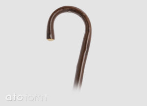 Gehstock Gebogen Kastanienbaum Imitation