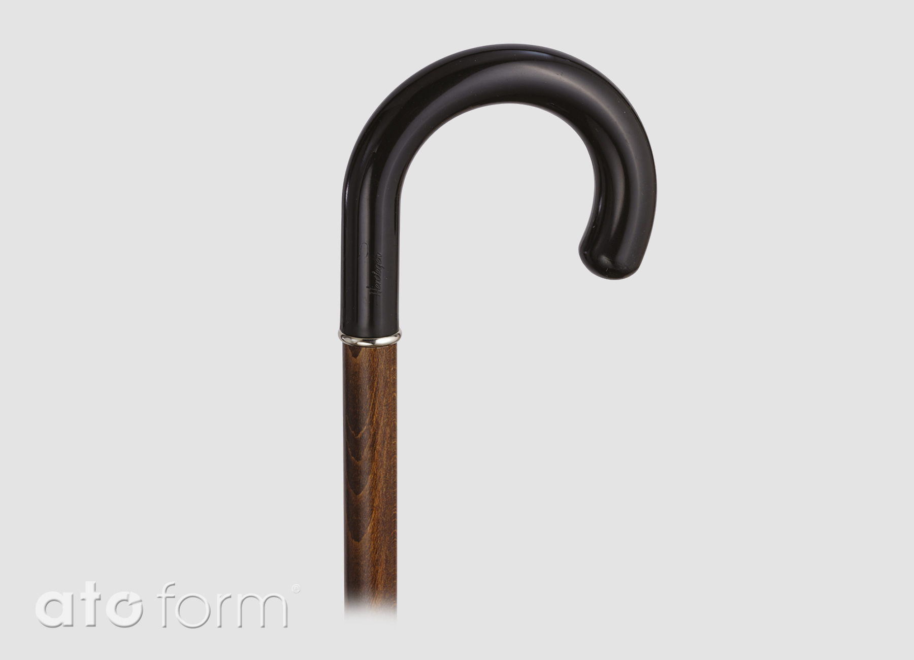 Gehstock Gebogen Harz