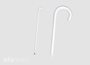 Blindengehstock Gebogen