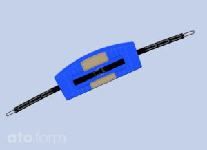 Standardgurt, inkl. Bauchgurt und Wildleder-Innenbezug für Vita-Lift 210