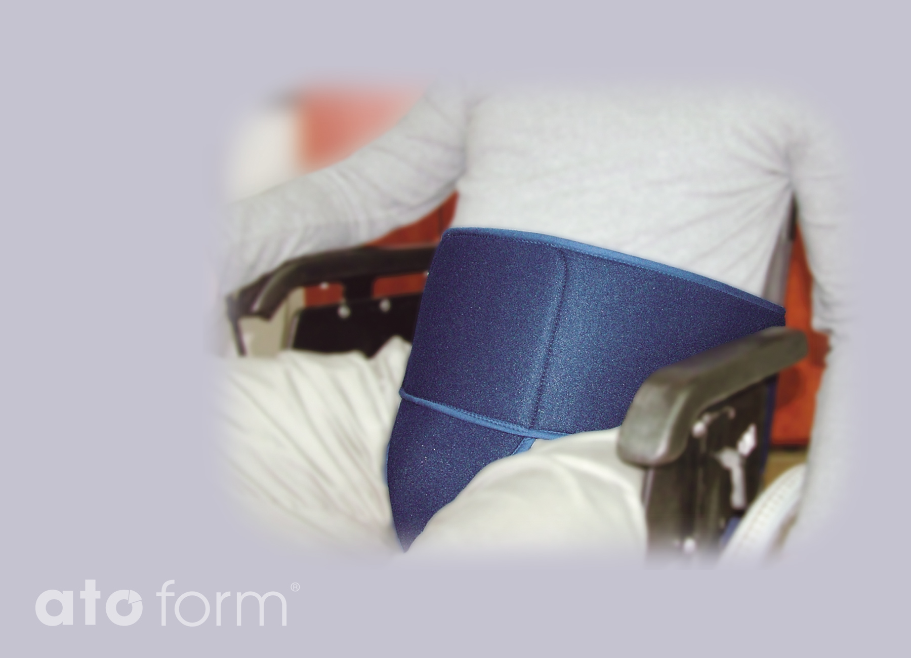 Beckengurt SECUBACK gepolstert, mit Sitzhose – Bild 2