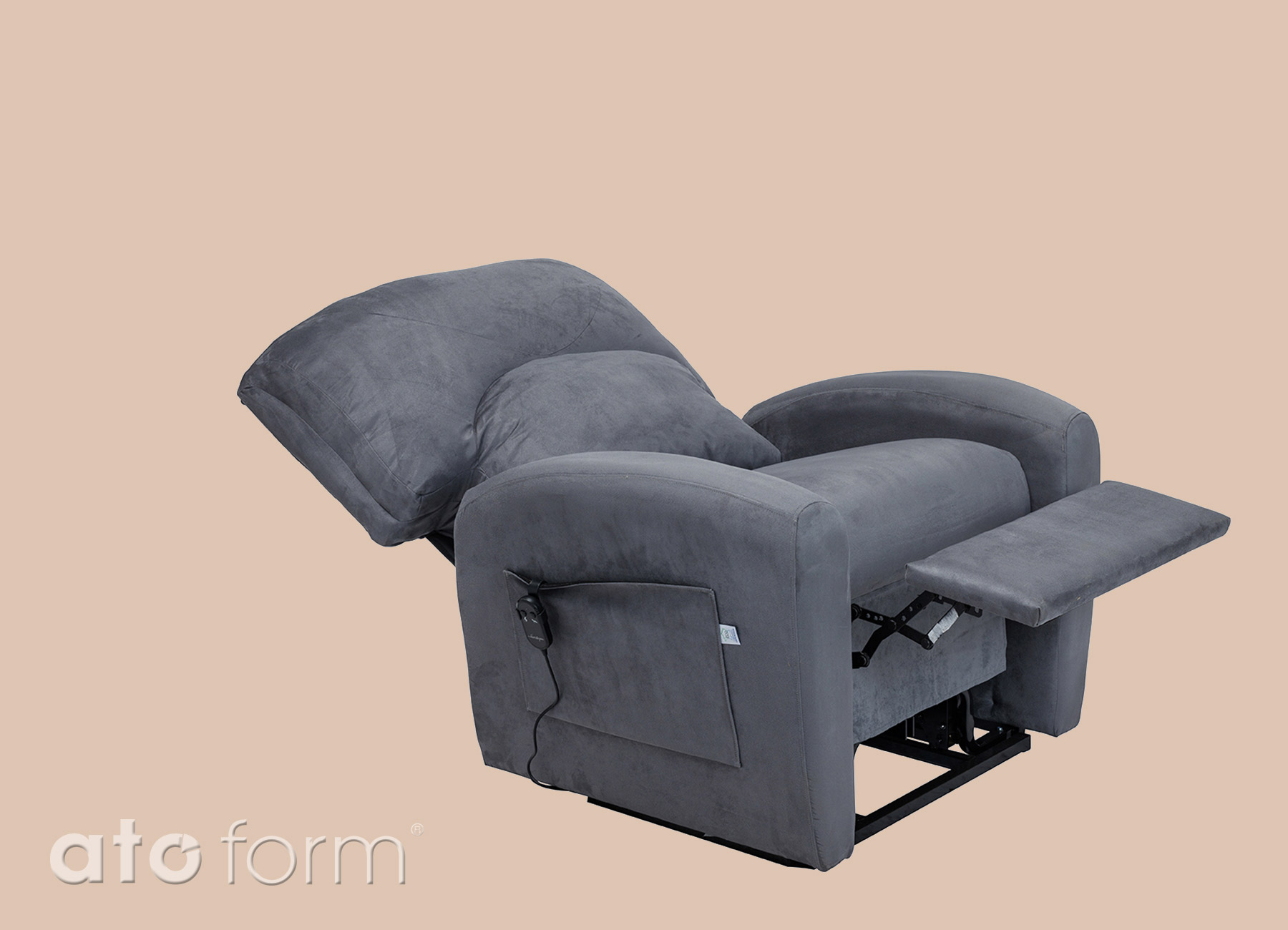 Aufstehsessel Prestige XXL 1-motorig Mikrofaser – Bild 2