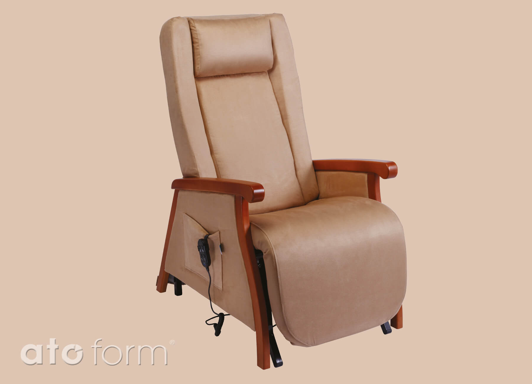 Aufstehsessel Scotty II 2-motorig Mikrofaser – Bild 8