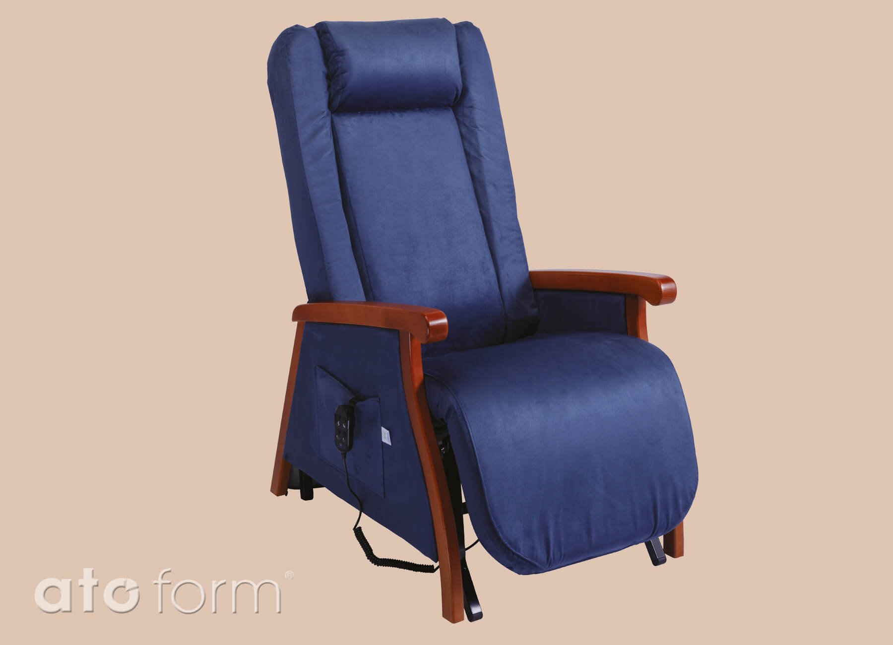 Aufstehsessel Scotty II 2-motorig Mikrofaser – Bild 6