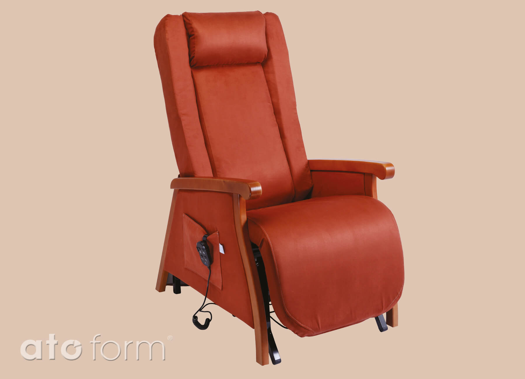 Aufstehsessel Scotty II 2-motorig Mikrofaser – Bild 5