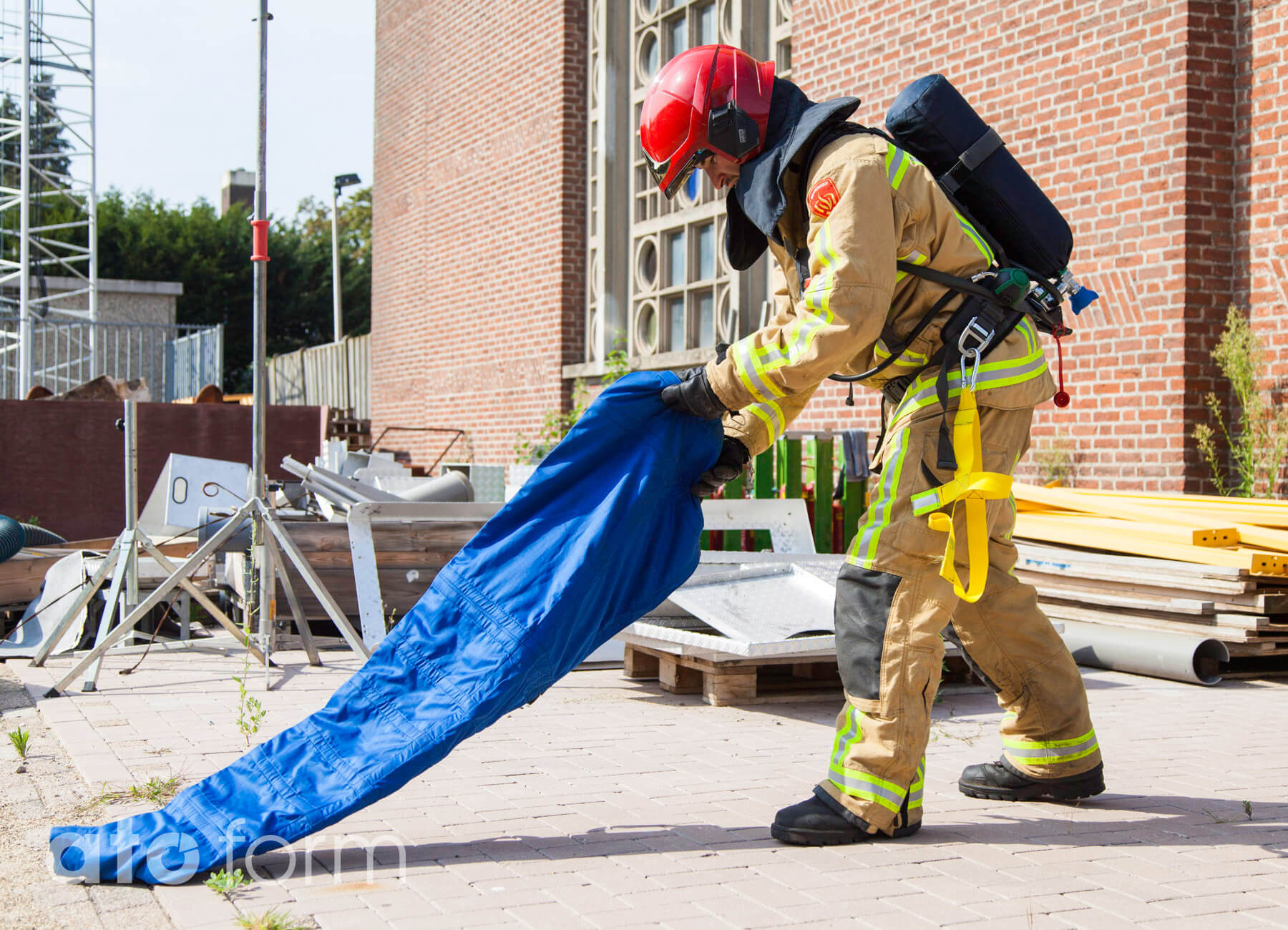 Rettungstuch Retmex Nomex® – Bild 5