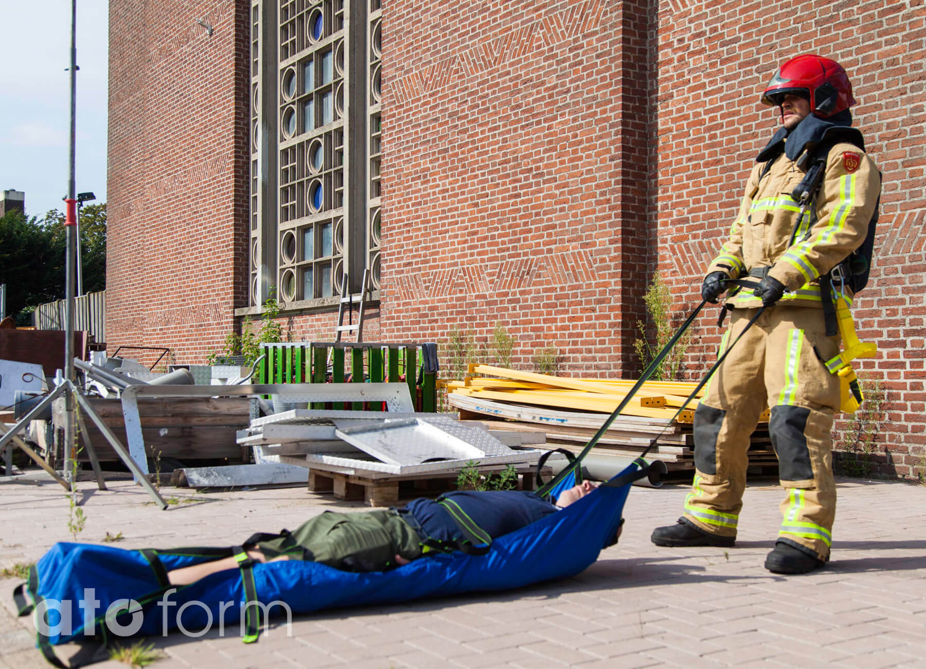 Rettungstuch Retmex Nomex® – Bild 3