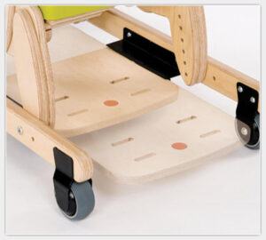 Fußbrett ausziehbar für Therapiesitz Juni