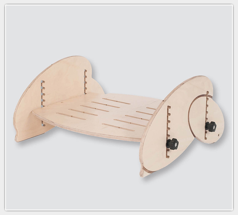 Freistehende Fußstütze Juni - höhen- und neigungsverstellbar