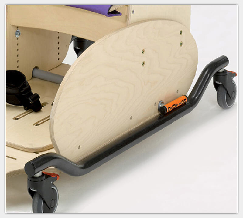 Verlängerter Seitenschutz für Therapiesitz Hardrock